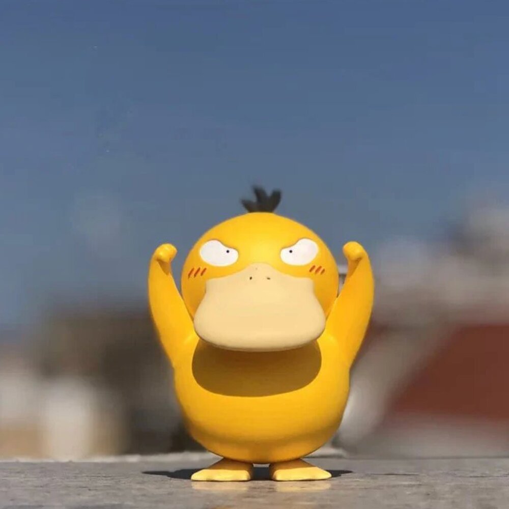 🧿 3 for $33 🧿 Pokemon - Psyduck Battle Pose Mini Figure